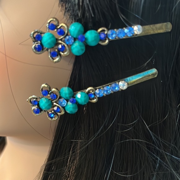 Rhinestone Barrettes - Picture 3 of 4